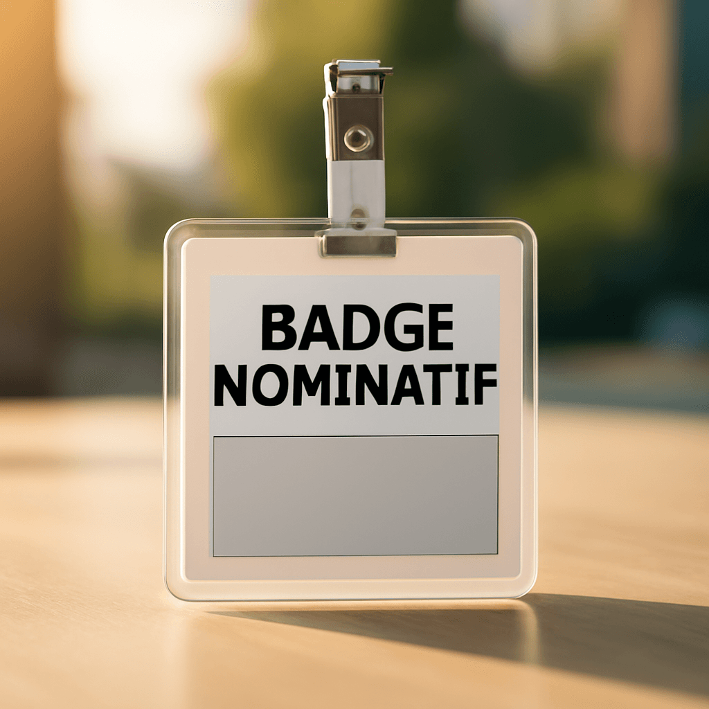 Guide achat badge nominatif : Le choix parfait pour tes besoins