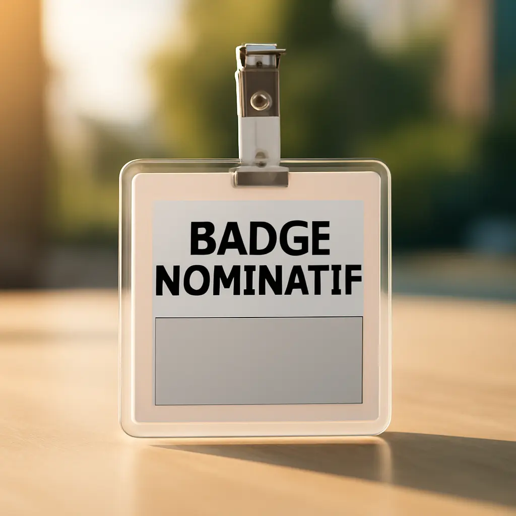 Guide achat badge nominatif : Le choix parfait pour tes besoins