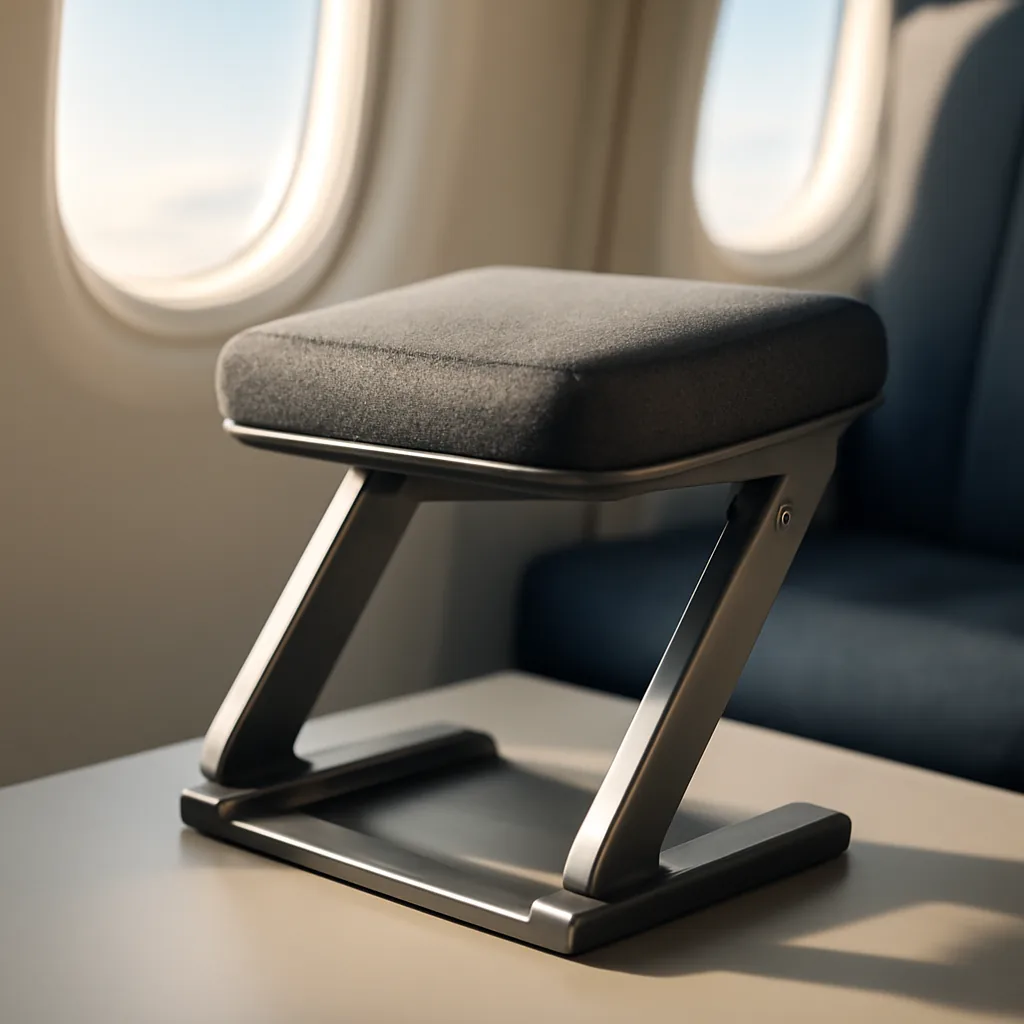 Comparatif des repose-pieds pour avion : confort et portable