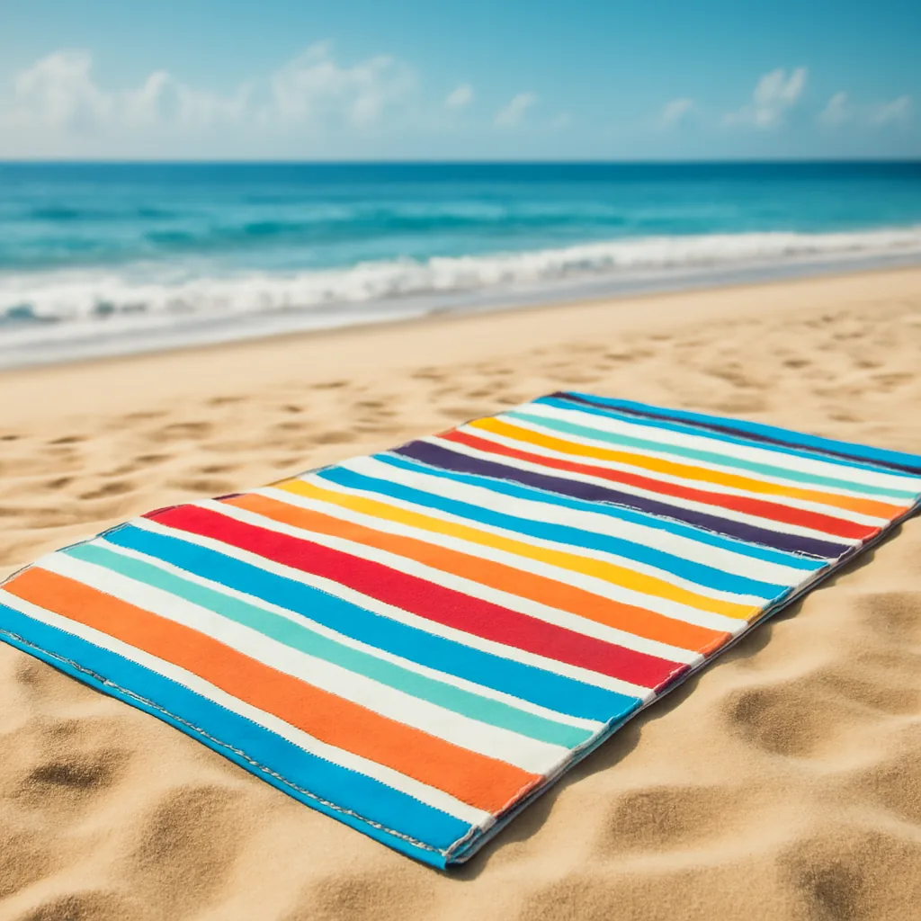 Comparatif des tapis de plage : confort et praticité