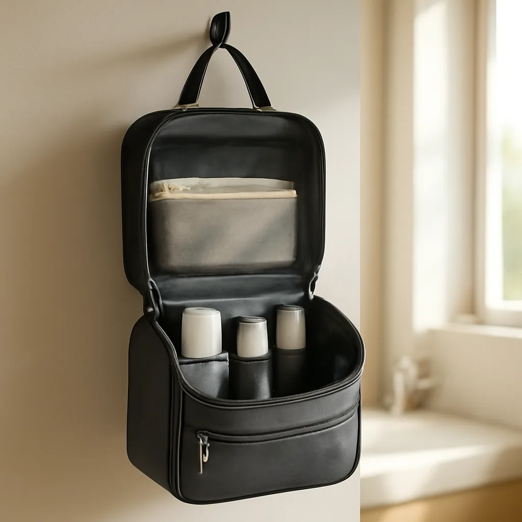 Guide d'achat : trousse de toilette suspendue idéale